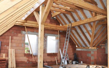 Tynreithin attic trusses